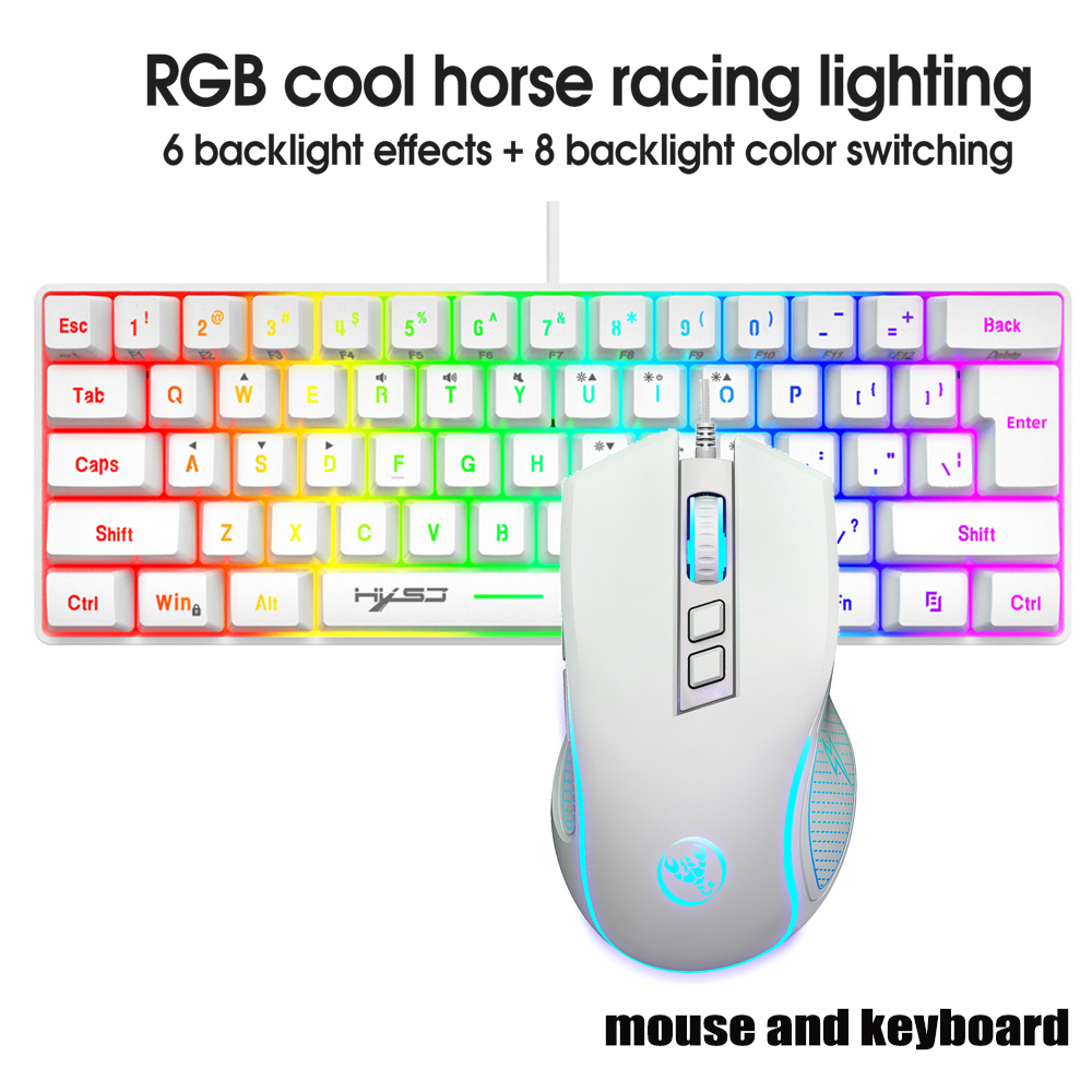 Gaming Keyboard Bundle - Kit Gamer de Teclado e Mouse,