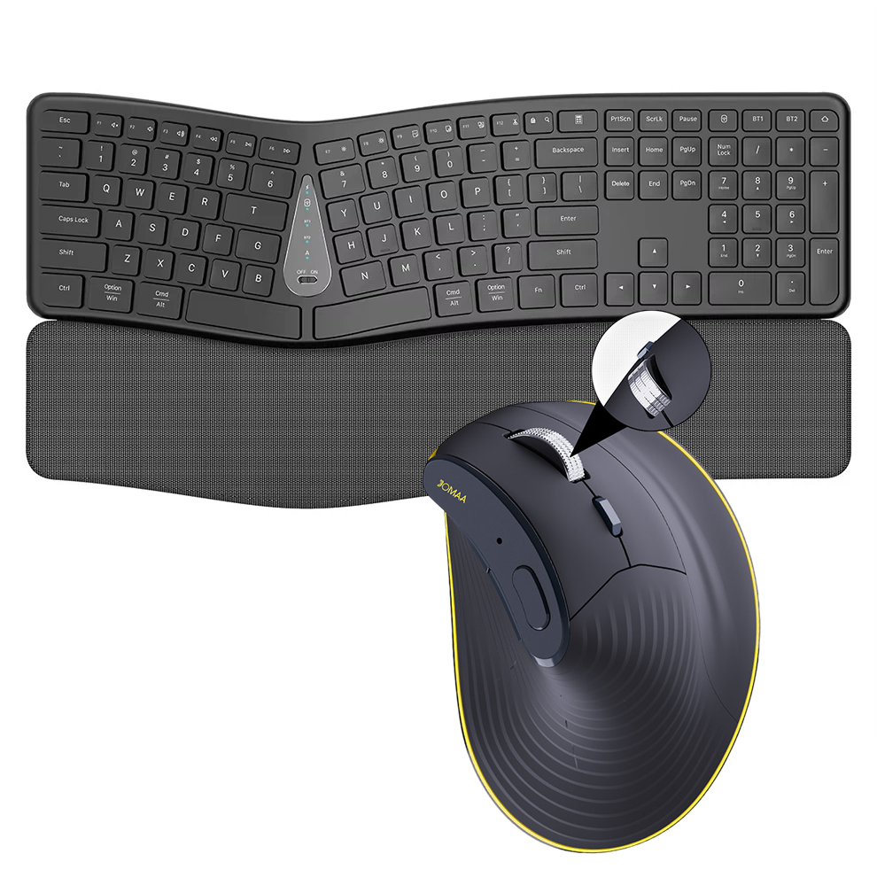 Gaming Keyboard Bluetooth - Combinação de teclado e mouse sem