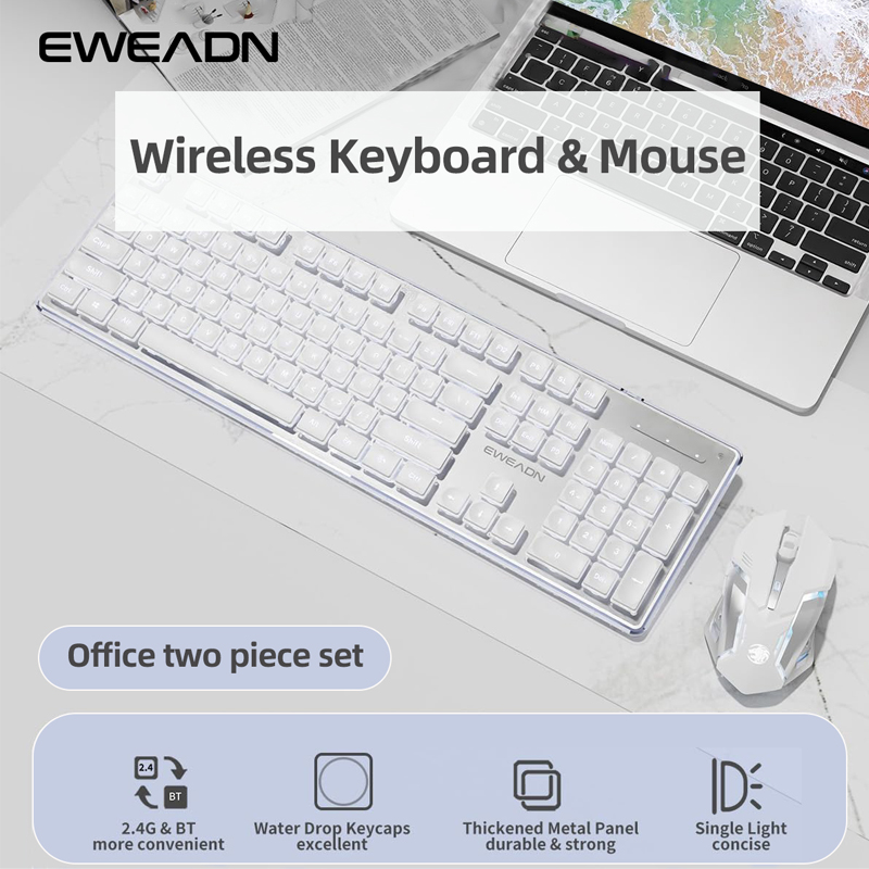 Conjunto de teclado e mouse de - Gaming Keyboard Bluetooth avaliação e preço