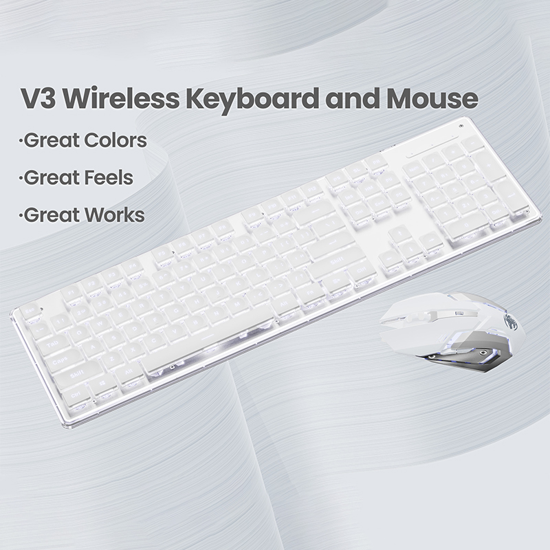 Conjunto de teclado e mouse de - Gaming Keyboard Bluetooth avaliação e preço