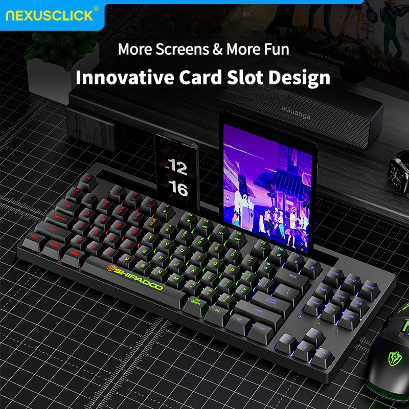 Teclado NexusClick Hot Sale co - Gaming Keyboard Bundle avaliação e preço