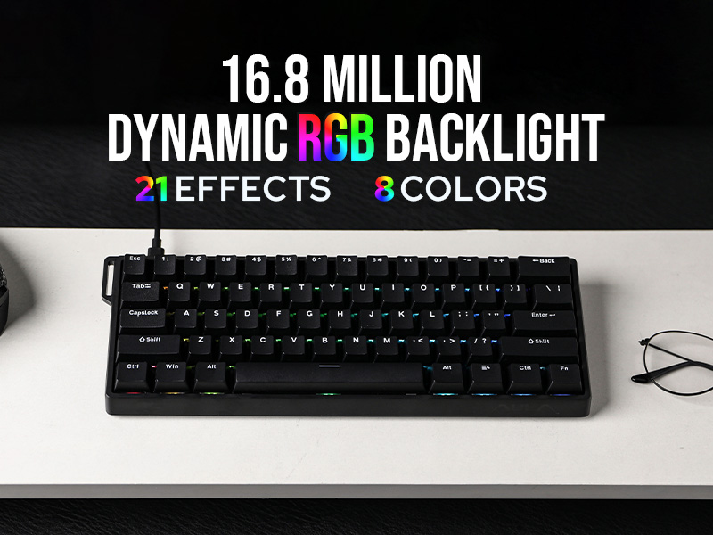Teclado Mecânico Personalizado - Gaming Keyboard Hall Effect Switches avaliação e preço