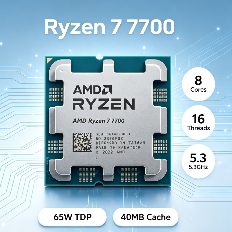 CPU para jogos AM5 Slot Gaming - Amd Cpu Ryzen 7 avaliação e preço