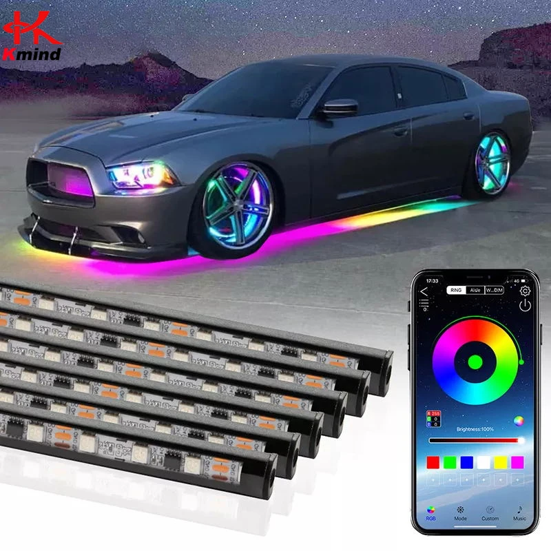Carro underglow neon luzes led - Rgb Underglow Strip avaliação e preço