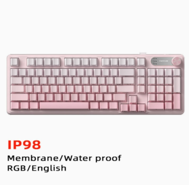 Teclado Gamer Membrana com Fio - Gaming Keyboard Ip98 avaliação e preço