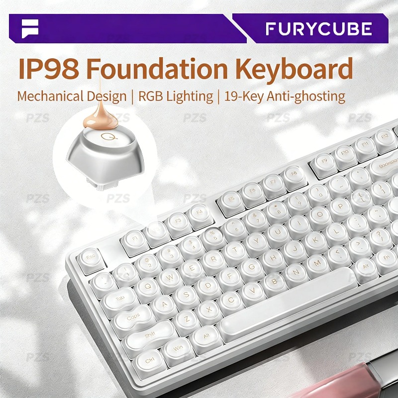 Teclado Gamer Membrana com Fio - Gaming Keyboard Ip98 avaliação e preço