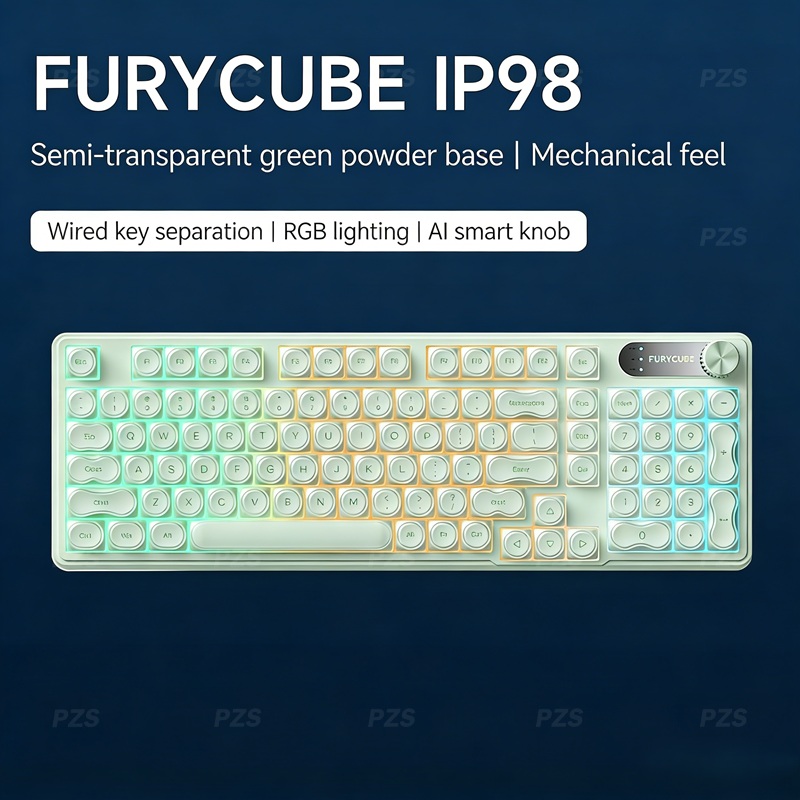 Teclado Gamer Membrana com Fio - Gaming Keyboard Ip98 avaliação e preço