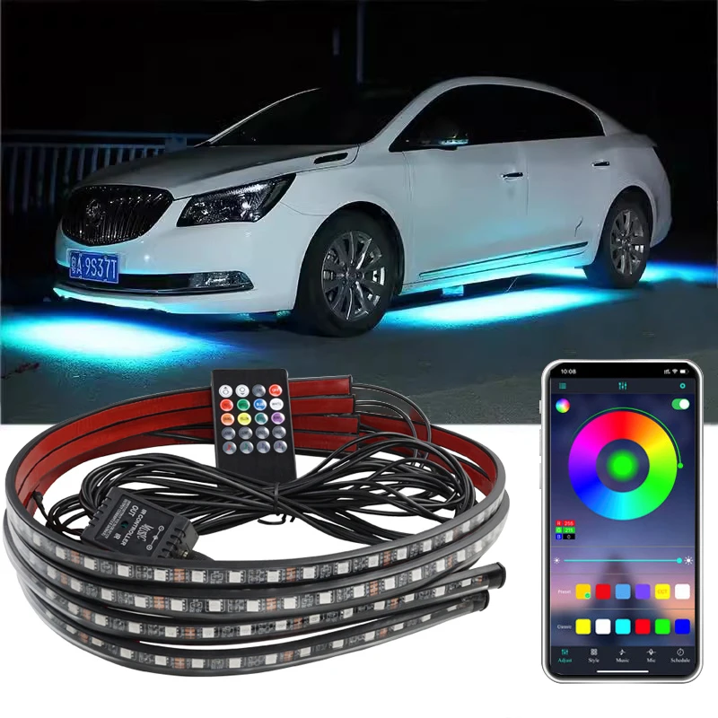 Barra de luz led flexível rgb, - Rgb Underglow Strip avaliação e preço