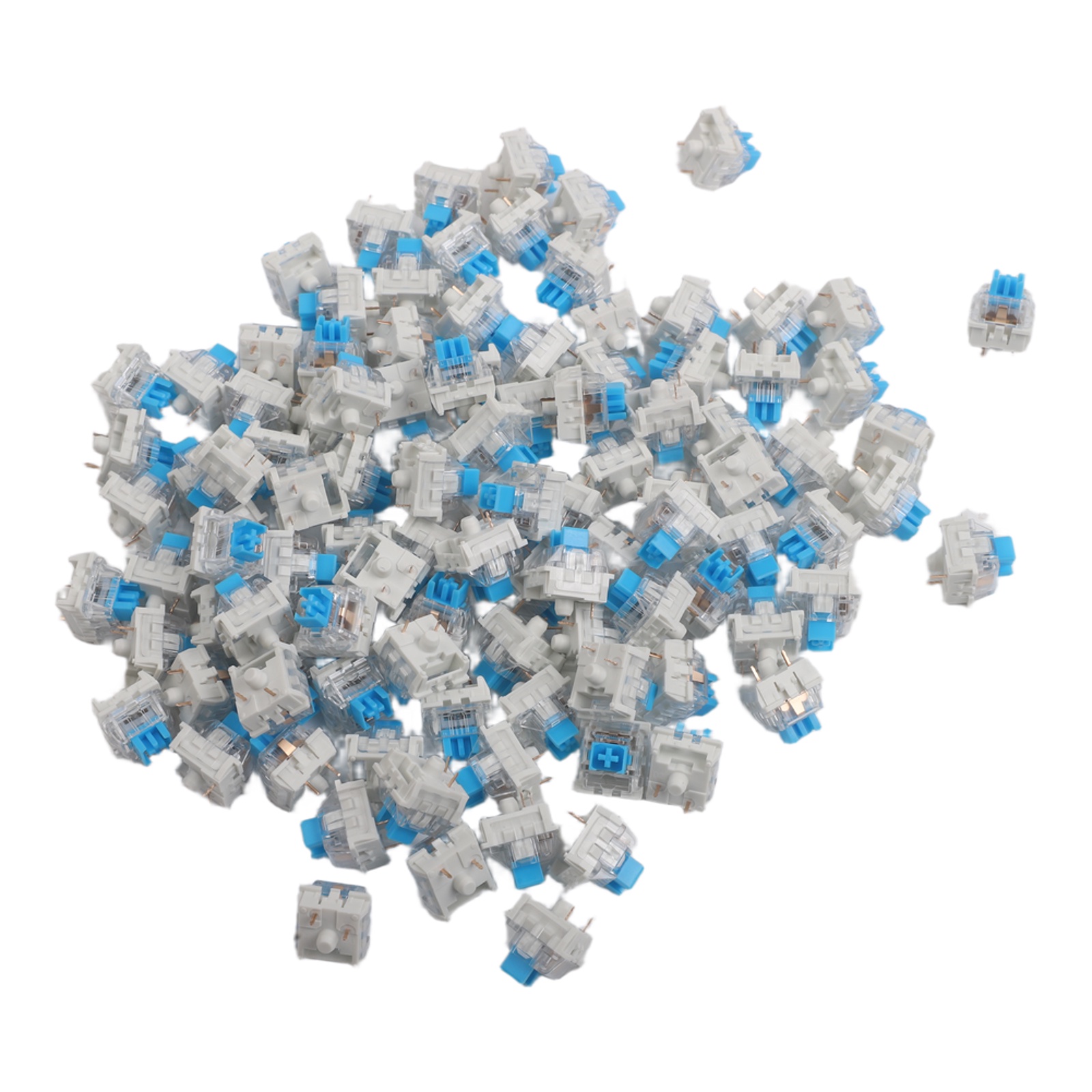 108 Peças de Switches Mecânico - Keyboard Gaming Blue Switch avaliação e preço