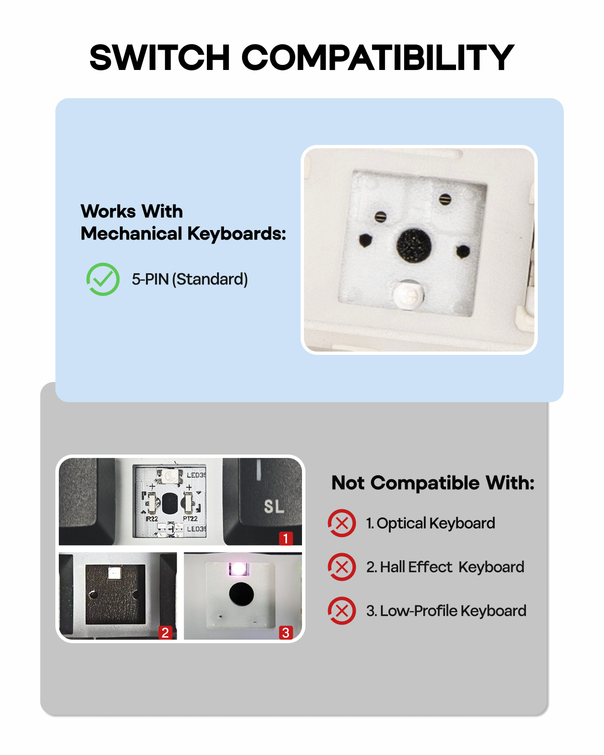 Conjunto de 100 Peças de Inter - Gaming Keyboard Mechanical Wireless avaliação e preço