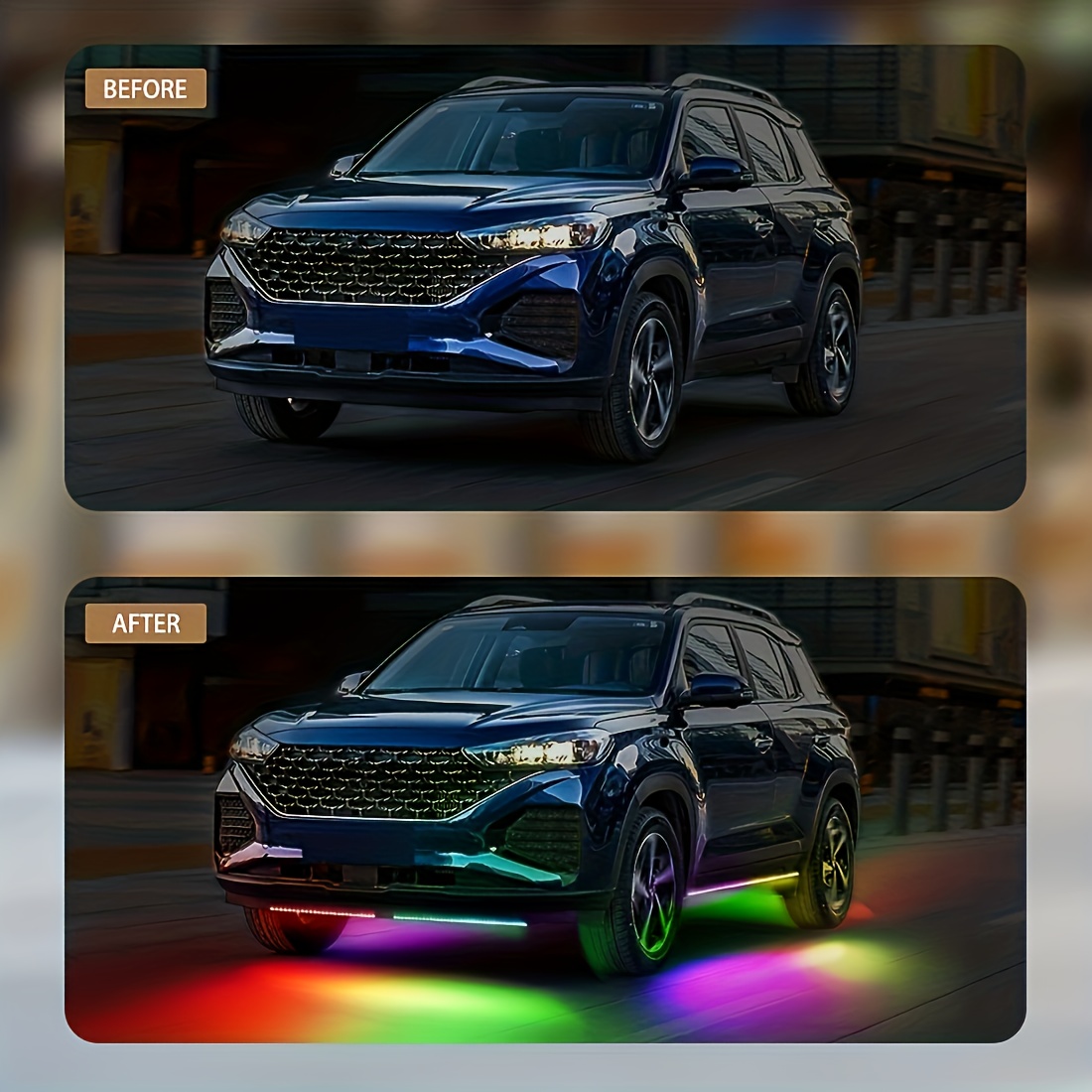 Faixa de luz subbrilhante para - Rgb Underglow Strip avaliação e preço